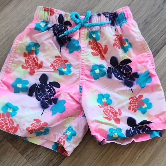 Limited edition Turtle print swim trunk - Picture 1 of 5